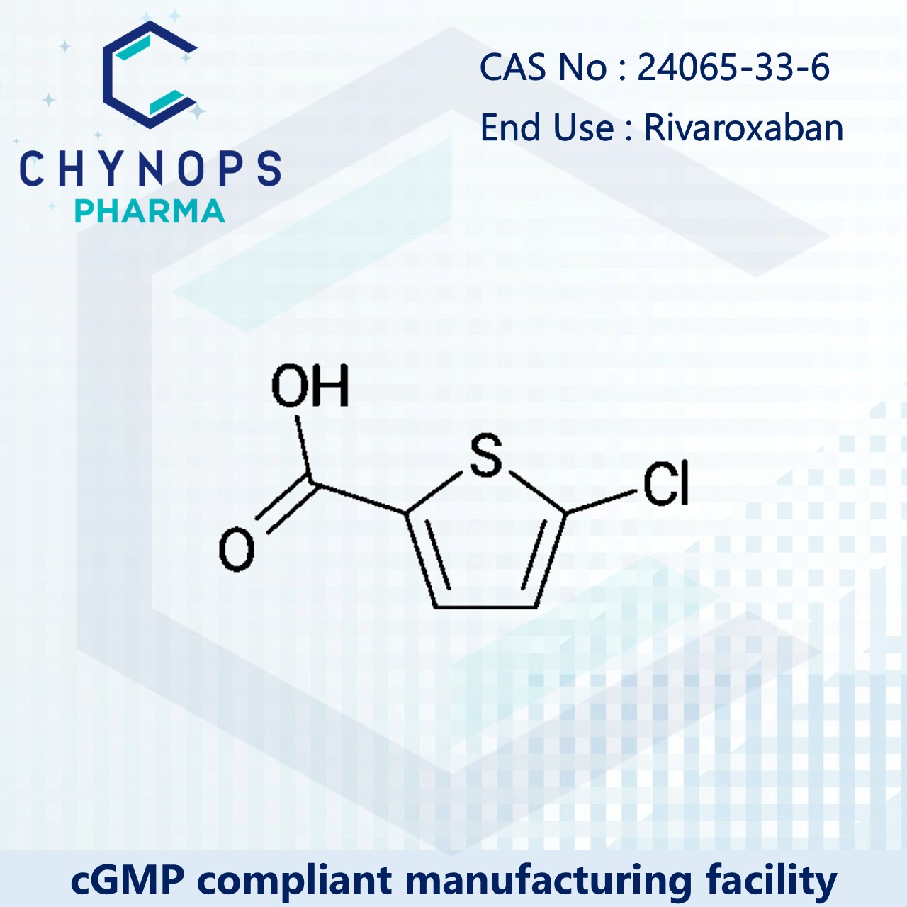 5-Chlorothiophene-2-carboxylic acid structure