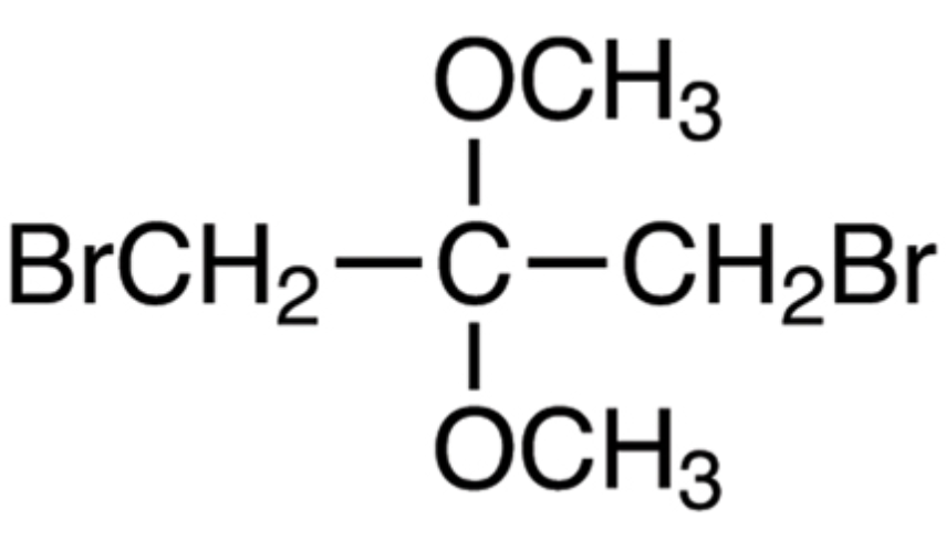 1,3-dibromo-2,2-dimethoxypropane